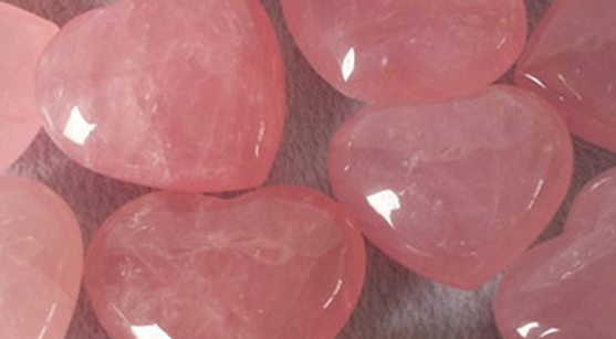 rose quartz stones